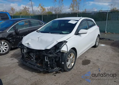 2013 Hyundai Elantra Gt из США, поврежденный, VIN KMHD35LE2DU029703